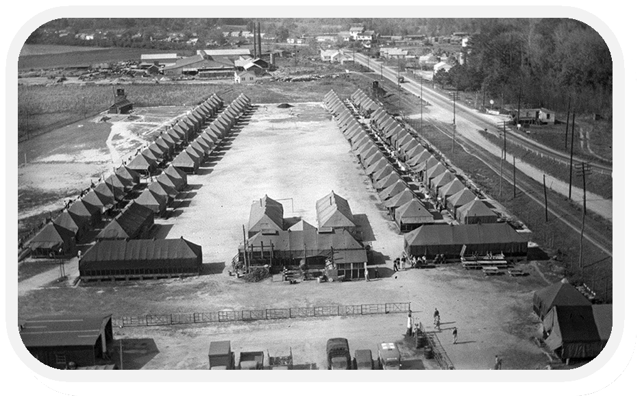 POW camp in North Carolina